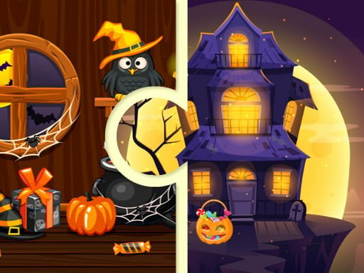 casual game:Witchs House Halloween Puzzles