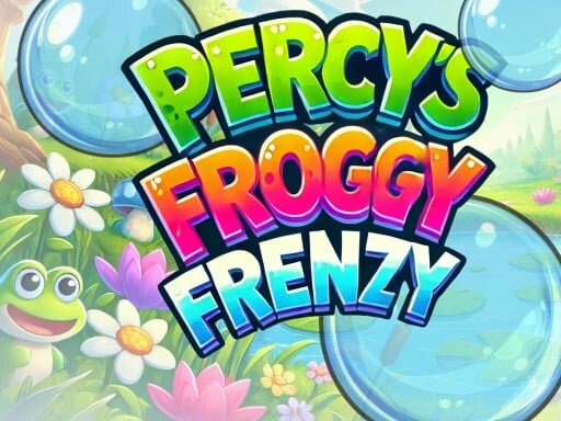 casual game:Percys Froggy Frenzy