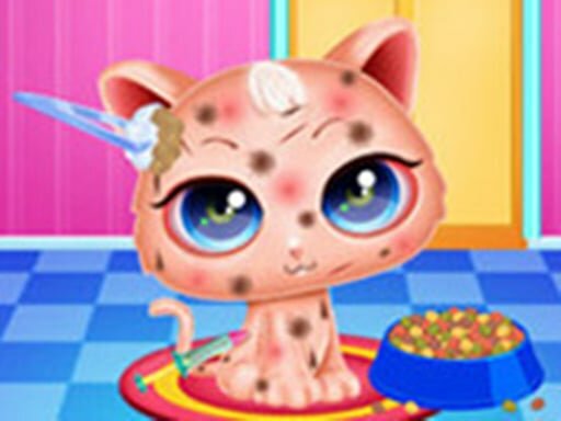 casual game:Cute Kitty Care - Pet Makeover