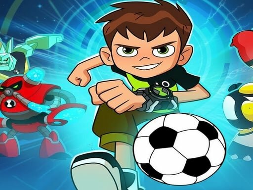 casual game:Ben 10 Soccer Penalties