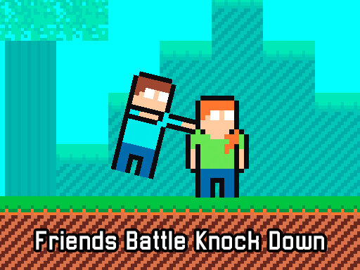 casual game:Friends Battle Knock Down