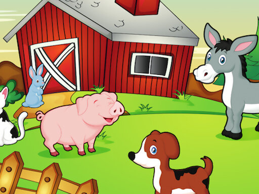 casual game:Happy Farm For Kids