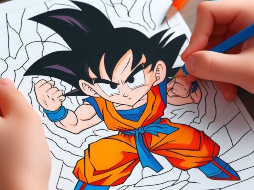 casual game:Anime Coloring Book