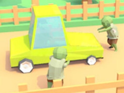 casual game:Zombie Road - Crazy Driving Game